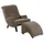 58 aufm Kessel Sessel Sahara Kunststoff 101 x 80 x 71 cm Nussbaum
