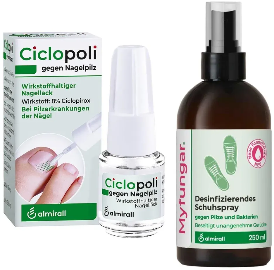 Ciclopoli + Myfungar Desinfizierendes Schuhspray