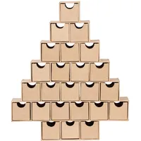 Décopatch Adventskalender Tannenbaumform 5x30x35 cm HD095C
