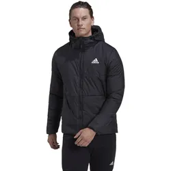 adidas Regen-Isolationsjacke BSC 3-Streifen Hooded Insulated (wasserabweisend) schwarz Herren