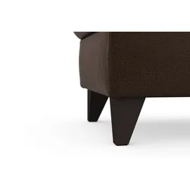sit&more Stauraumhocker Mellum 58 x 48 x 58 cm Polyester Braun