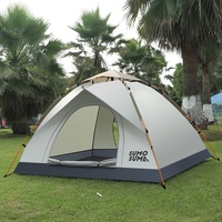 Sumosuma Kuppelzelt Campingzelt Pop Up Ultraleichtes Kuppelzelt für 4 Personen