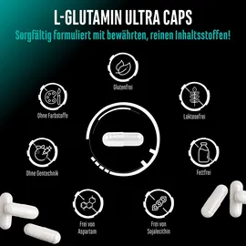 German Elite Nutrition L-Glutamin hochdosiert Kapseln 365 Stück