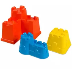 Formen für Sandburgen