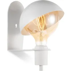 Wandlampe DYNA weiß - E27 - beweglicher Schirm
