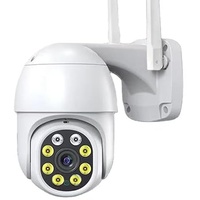 Rawrr PTZ Überwachungskamera Aussen,1080P Kabellose IP WLAN Outdoor Kamera mit Automatische Verfolgung, 2-Wege Audio,IP66 Wasserdicht, Unterstützt 64GB SD-Karten