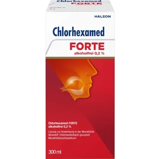 Haleon Chlorhexamed Forte alkoholfrei 0,2% Lösung 300 ml