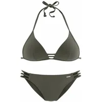 Bruno Banani Triangel-Bikini Damen Grün 34 Cup B