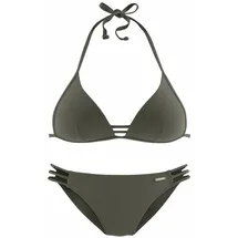 Bruno Banani Triangel-Bikini Damen Grün 34 Cup B