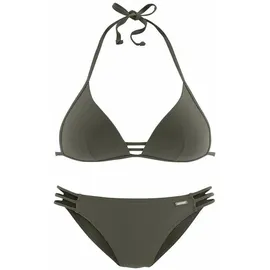Bruno Banani Triangel-Bikini Damen Grün 34 Cup B