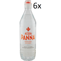 6x Panna Acqua Minerale Naturale Italienisches Natürliches Mineralwasser 75cl