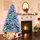 Costway Künstlicher Weihnachtsbaum Grün/Weiß 180 cm