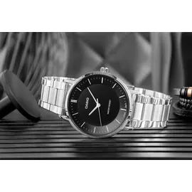 Casio Standard Quartz Dress MTP-VT04D-1E Edelstahl 38 mm MTP-VT04D-1E
