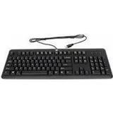 HP USB Tastatur NO schwarz (672647-093)
