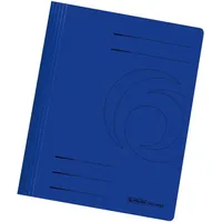 Herlitz Schnellhefter A4, Manilakarton, blau