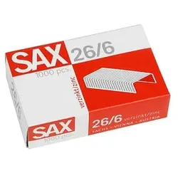 1.000 sax design Heftklammern 26/6