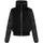 Navahoo Damen, Teddy-Fleecejacke warme Winterjacke mit hohem Kragen Teddyzone 14 Black Gr. XL - XL