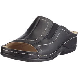 Berkemann Isabella, schwarz, Glattleder, Pantolette Weite G 1105-926 37 1/2 - Schwarz 37,5 EU (Herstellergröße: 6.5)