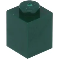 25 Stück LEGO, Teil Nr. 3005 in Dunkelgrün (Dark Green)