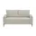 Smart 2-Sitzer Candice ¦ beige ¦ Maße (cm): B: 170 H: 90 T: 90.0