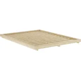 Karup Futonbett 140 x 200 cm Beige