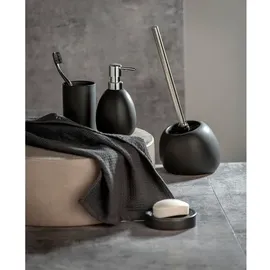 Wenko WC-Garnitur Polaris Schwarz matt