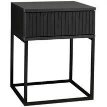 Livetastic Nachtschrank Marle 40 x 52 x 38,5 cm Graphit