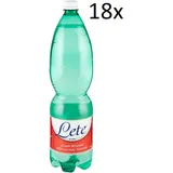 18 Lete Minerale Effervescente Naturale Mineralwasser sprudelnd natürliche 1,5Lt