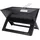 Klappbarer Grill schwarz