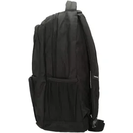 travel 'n' meet Travel N Meet | Rucksack 15 Zoll grau Polyester Notebooktasche Zweiwege Reißverschluss inkl. Feeanhänger ORD4203S Polyester Freizeitrucksack