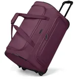Redolz Duffle Essentials 2 Rollen Reisetasche 61 cm in burgundy | Gr.: onesize
