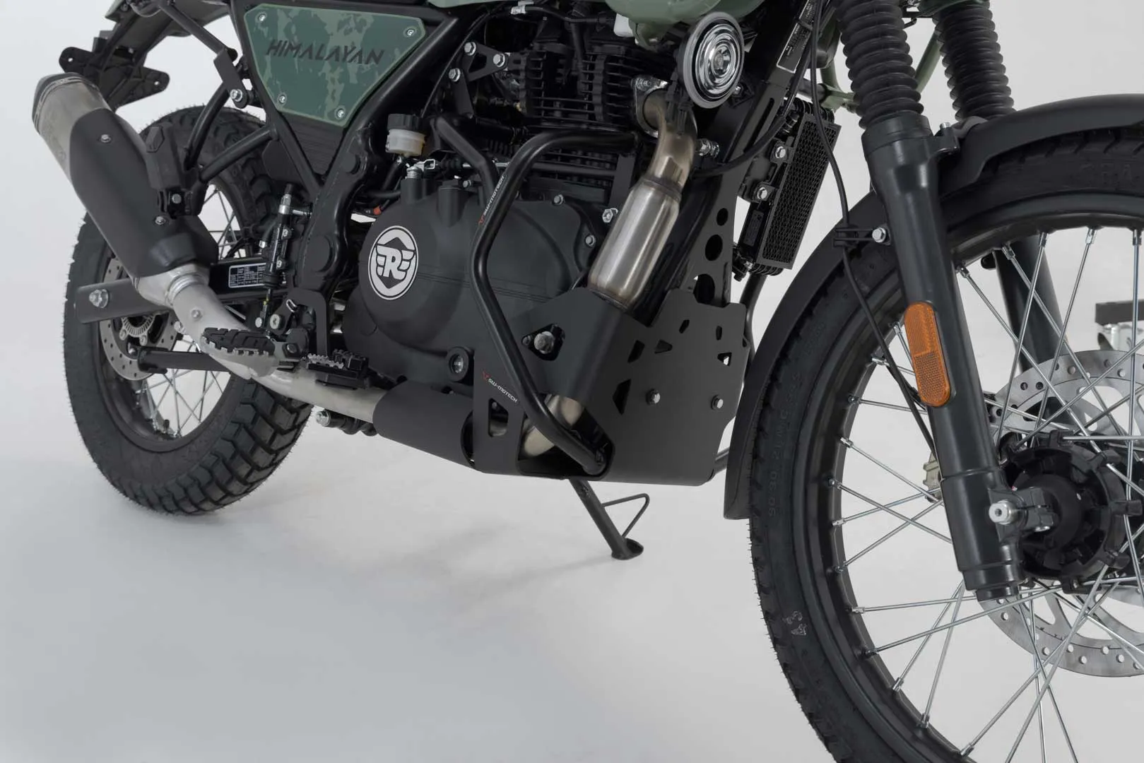 SW-Motech Motorbeschermer - Zwart. Royal Enfield Himalaya (17-).