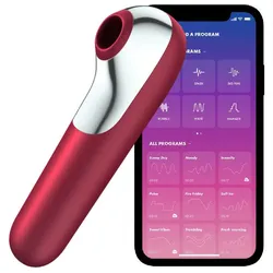 Klitoris vibrator berührungslos rot