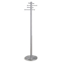 Kerkmann Kleiderständer Arte 30687181 silber Metall 8 Haken 41,0 x 180,0 cm
