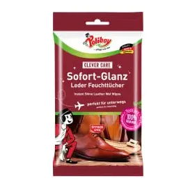 polyboy Poliboy Sofort-Glanz Leder-Feuchttücher