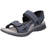 RIEKER Herren Frühjahr/Sommer 26761 Geschlossene Sandalen, Blau (Navy/Schwarz/Schwarz 14), 41