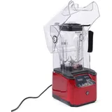 2,2L Standmixer Blender 2200W Smoothie Mixer Schalldichter Mixer Smoothie Maker Hochleistungsmixer Schleifer Küchenmixer Eismixer Vertikaler Mixer... - Rot