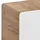 Lomadox Lomado Hochschrank 35 x 170 cm Weiß Holz