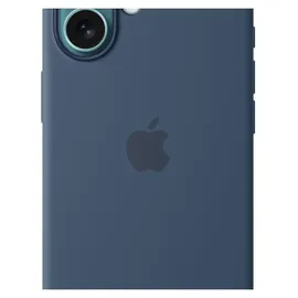 Apple iPhone 16 Silikon Case mit MagSafe denim
