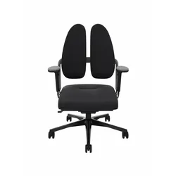 Rhode & Grahl Xenium Swivel Duo-Back Drehstuhl NowyStyl Schwarz / Grau Sofort Lieferbar