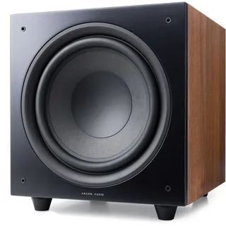Argon Audio MALMÖ SUB 10 Subwoofer 5 Jahre Mitgliedgarantie - Stück - Walnuss
