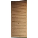 Karibu Pavillonseitenteil Seitenwand geschlossen, 106x228 cm, verschiedene Größen, für Pavillon Quadratus beige 106 cm x 228 cm