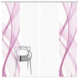 Vision S Schiebevorhang ¦ rosa/pink ¦ Synthetik ¦ Maße (cm): B: 60 H: 260