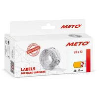 METO Preisetiketten 26,0 x 12,0 mm