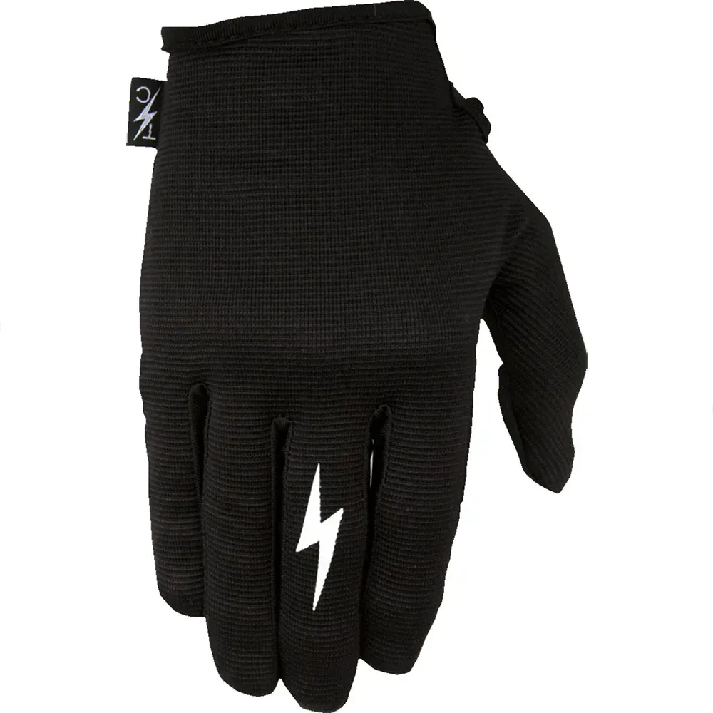 Thrashin Supply Co Stealth Leather Sommerhandschuhe - Black - M
