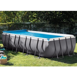 Intex Planenaufroller 274 - 488 cm grau/weiß 28051