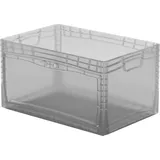 Surplus Aufbewahrungsbox Kunststoff 60 x 40 x 32 cm transparent