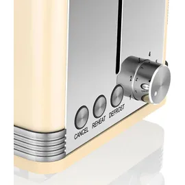Swan Retro Toaster Creme