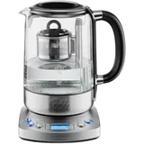 Solis Tee- & Wasserkocher, 1,7 L Volumen, Teesieb,Warmhaltefunktion,360° Basis