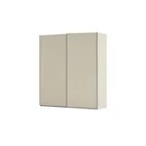 meinSchrank Schwebetürenschrank Regina 201 x 223 x 68 cm Beige